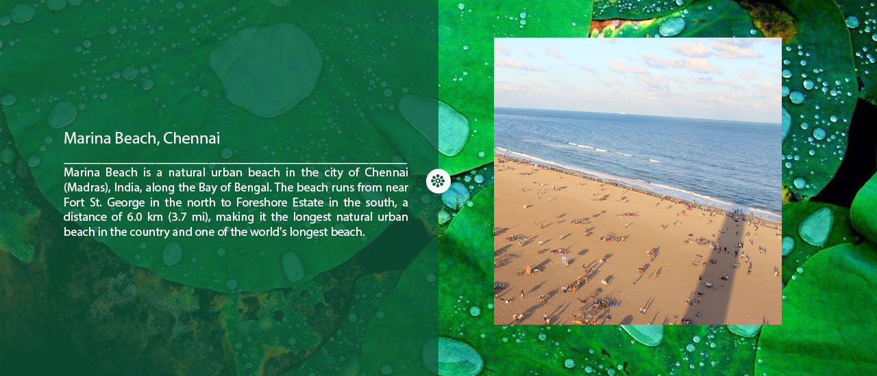 Marina Beach of Chennai